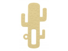 MINIKOIOI Hryzadlo silikónové Kaktus - Yellow