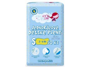 MONPERI Klasik Plienky jednorazové S (3-6 kg) 50 ks