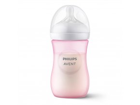 Philips AVENT Fľaša Natural Response 260 ml, 1m+ ružová