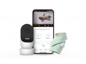 OWLET Ponožka inteligentná Owlet Smart Sock 3 a Kamera Owlet Cam 2 - svetlozelená