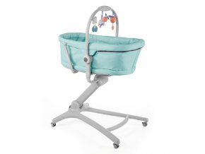 CHICCO Postieľka/lehátko/stolička Baby Hug Air 4v1 - Aquarelle