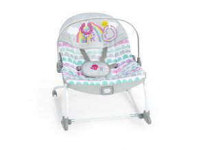 BRIGHT STARTS Húpatko vibrujúce Rosy Rainbow™ 0m+ do 18 kg