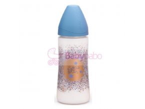 Suavinéx - Fľaša couture 360 ml, silikón, modré little stars