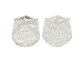 Bebe-Jou Bandana slintáčik Bébé-jou Bohemian Garden 2ks