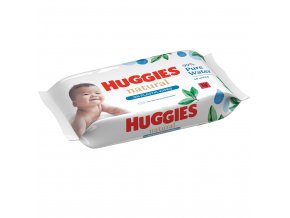 HUGGIES® Natural Pure Water Obrúsky vlhčené 48 ks