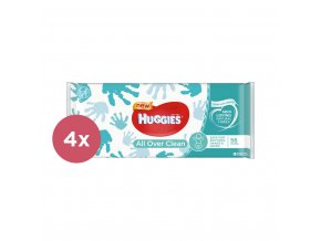 2x HUGGIES® Single All Over Clean Obrúsky vlhčené 56 ks