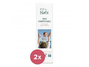 2x ECO BY NATY Vrecká na použité plienky (50 ks)