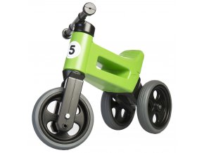 TEDDIES Odrážedlo FUNNY WHEELS NEW SPORT 2v1, nosnost 50 kg 18m+, zelené