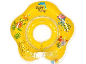 BABY RING Kruh na kúpanie 0-24 m - žltý