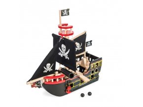 LE TOY VAN Pirátská loď Barbarossa