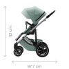 Set Smile 5Z + carrycot + Baby-Safe PRO + Vario Base 5Z, Frost Grey