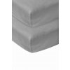 Žerzejové prostěradlo 70x140/150 - Grey