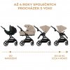 KINDERKRAFT SELECT Kočík kombinovaný Yoxi 2v1 Sand Beige