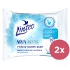 2x LINTEO Papier vlhčený toaletný Aqua Sensitive 60ks