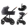 Britax Römer Set kočárek Smile 5Z + hluboká korba + autosedačka Baby-Safe PRO Classic, Midnight Grey