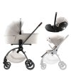 Britax Römer Sada kočíka Rio + hlboká vanička + autosedačka Baby-Safe PRO Lux, Soft Taupe