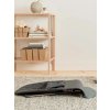 BABYBJÖRN Lehátko Bliss Anthracite Petal Woven, tmavá šedá konštrukcia