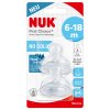 NUK Cumlík FLOW Control 6-18m, 2 ks