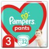 PAMPERS Pants Nohavičky plienkové jednorazové 3 (6-11 kg) 32 ks