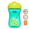 CHICCO Hrnček Easy s tvrdým náustkom 266 ml zelený 12m+