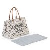 CHILDHOME Prebaľovacia taška Mommy Bag Canvas Leopard