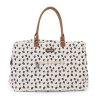 CHILDHOME Prebaľovacia taška Mommy Bag Canvas Leopard