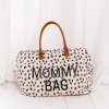 CHILDHOME Prebaľovacia taška Mommy Bag Canvas Leopard