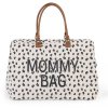 CHILDHOME Prebaľovacia taška Mommy Bag Canvas Leopard