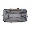 CHILDHOME Prebaľovacia taška Mommy Bag Big Grey Off White