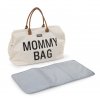 CHILDHOME Prebaľovacia taška Mommy Bag Off White