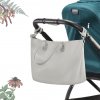 KINDERKRAFT SELECT Taška prebaľovacia Treasurebag Light Grey Nature Vibes, Premium