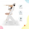 KINDERKRAFT SELECT Stolička jedálenská Enock s polstrovaním White wooden, Premium