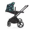 Zopa SET Podvozek Evoque + Farebný set ku kočárku Evoque, B/BL_Jungle