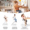 KINDERKRAFT SELECT Stolička jedálenská Enock White wooden, Premium