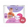 4x BELLA PANDA Plienky jednorazové 6 Junior extra (16 kg+) 34 ks