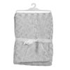 Baby Dan Detská deka double fleece obojstranná 75 × 100 Grey