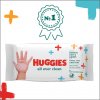 HUGGIES® Single All Over Clean Obrúsky vlhčené 56 ks