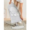 BABYBJÖRN Lehátko Balance Soft Silver White mesh, svetlá konštrukcia