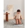 BABYBJÖRN Lehátko Balance Soft Grey Beige/White mesh, svetlá šedá konštrukcia