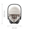 Autosedačka set Baby-Safe Pro + Vario Base 5Z + autosedačka Dualfix 5z, Urban Olive - Lux