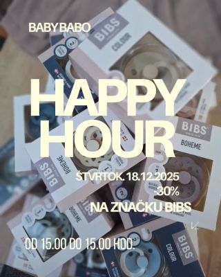 ☘️⏰️Dnes je v šťastnej hodinke sortiment značky BIBS a to až v 30% zľave. Tak hor sa doplniť zásoby na vianočné obdobie. ....