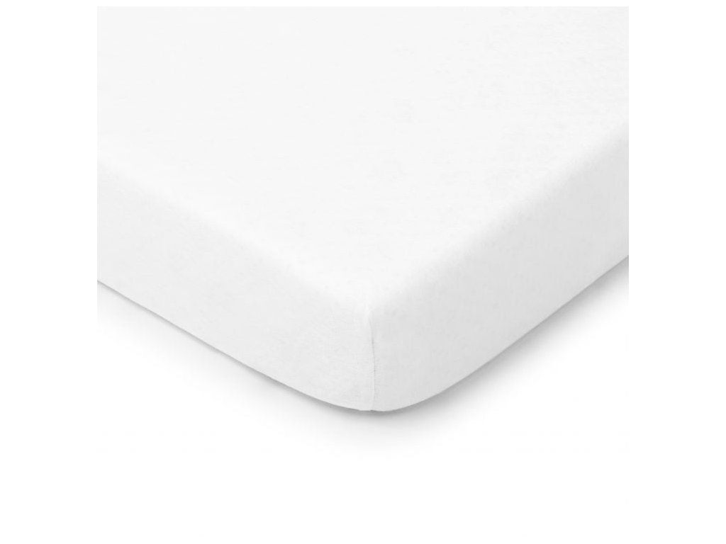 Prostěradlo do dětské postýlky Colorstories_White