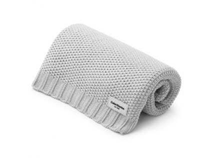 kocyk bawelniany cotton classic jasny szary