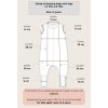 Spací pytel s nohavicemi 1.5 Tog 1-2 roky_Primrose Beige inf