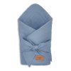 Mušelínová zavinovačka pro miminka_Ocean blue