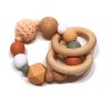 Kousátko se dřevěnými kroužky