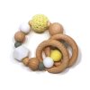 Kousátko se dřevěnými kroužky