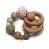 Kousátko se dřevěnými kroužky