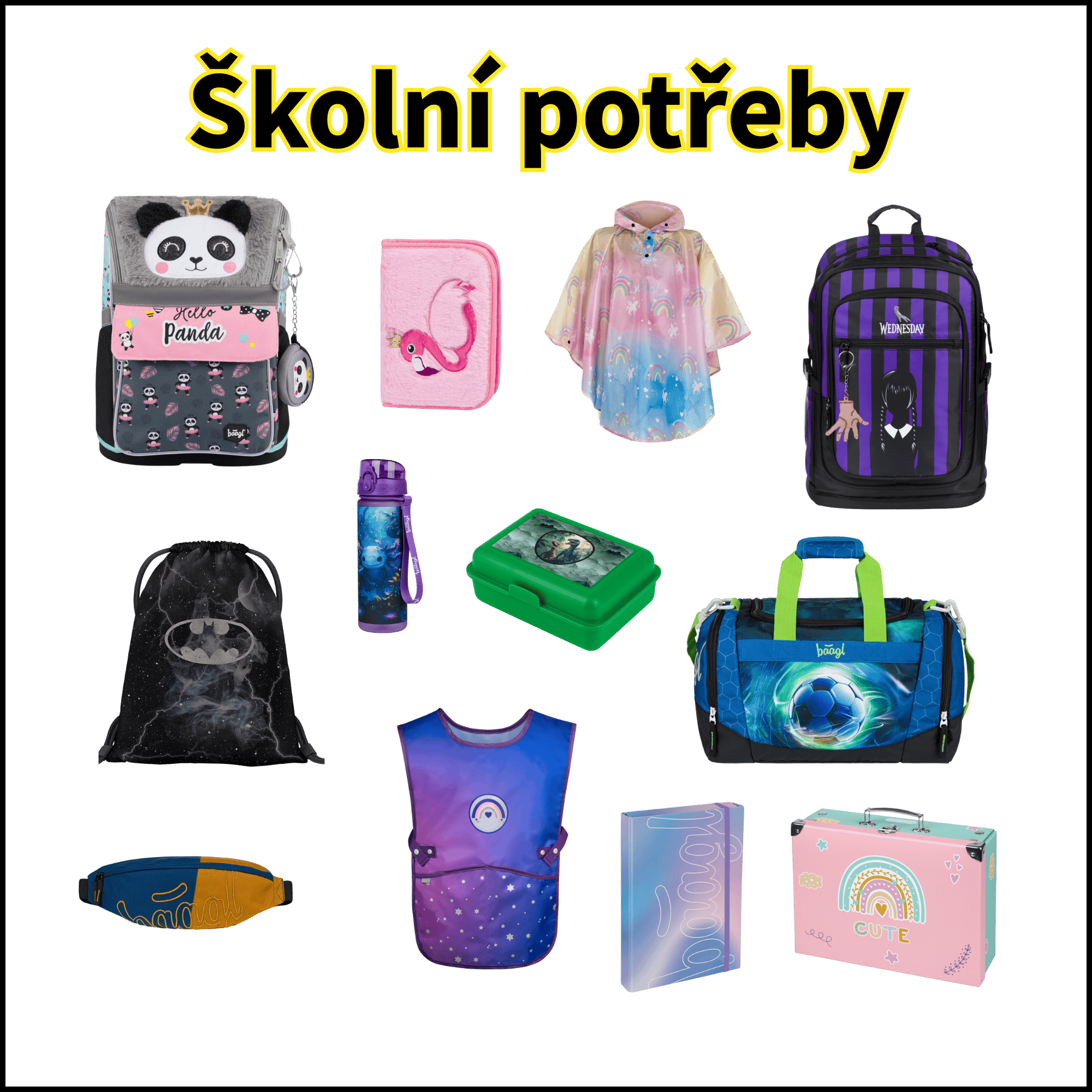 Školní potřeby 2000x2000px