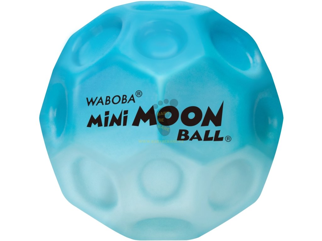 Mini hyperskákavý míček Waboba (Barva Modrá)
